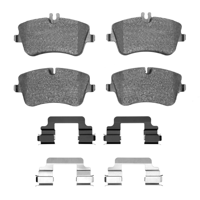 Mercedes-Benz SLK280 Brake Pads - Front - R1 Concepts - Semi Met + Hardware Kit - `01-`15 Mercedes-Benz SLK280 Brake Pads - Front - R1 Concepts - Semi Met + Hardware Kit - `01-`15